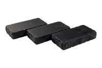 RKS Slate Belgian Black Limestone 200х100 мм. Прочная тротуарная плитка и плитка для пола из натурального известняка. Лучшая цена на плитку из камня известняк