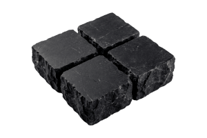 RKS Slate Belgian Black Limestone 100х100 мм. Прочная тротуарная плитка и плитка для пола из натурального известняка. Лучшая цена на плитку из камня известняк